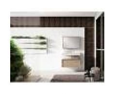 Visobath Conjunto mueble de baño con lavabo encimera de piedra 80 cm - Element altai.15 - Visobath
