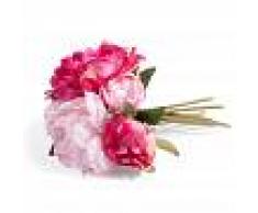 Maisons du Monde Ramo de peonías artificiales rosas Al. 25 cm GLADYS