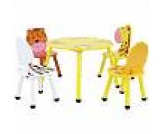 Bentley - Set de muebles infantiles de madera - Mesa y 4 sillas