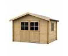 decor et jardin Caseta de madera FLODAVIL 28mm 268x324cm - DéCOR ET JARDIN