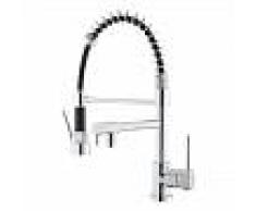 eurosanit GRIFO MONOMANDO DE FREGADERO CHEF DOBLE SALIDA CABEZAL DE DUCHA OASIS