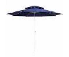 Aktive - Sombrilla octogonal 280 cm Garden - Tubo de metal 28-32 mm