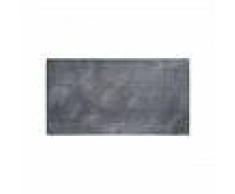 Alfombrilla de baño Lahty Gris 60x115 cm - Alfombra para cuarto de baño