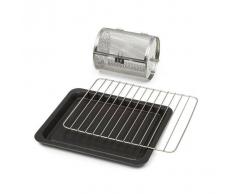 Klarstein Blaise Accessories Set de accesorios 3 piezas: rejilla, bandeja de horno y cilindro grill