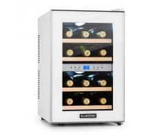 Klarstein Reserva Vinoteca 34l 2 zonas 12 botellas 7-18 °C blanca