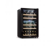 Klarstein Barossa 40D Vinoteca 2 zonas 135 L 41 botellas Puerta de cristal Táctil