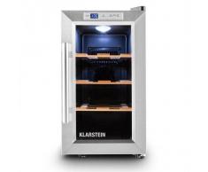 Klarstein Reserva Picola Nevera para vino clase B 8 botellas madera