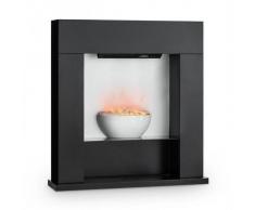 Klarstein Studio 8 chimenea eléctrica llamas LED 2000W 40m² MDF negra
