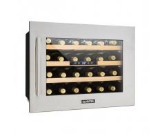 Klarstein Vinsider 24D Refrigerador de vinos vinoteca para 24 botellas de acero