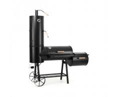 Klarstein Monstertruck barbacoa de carbón ahumador smoker 5200 cm² negro