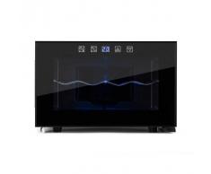 Klarstein Reserva Piccola Nevera para vino 8 botellas 20 litros LED negro