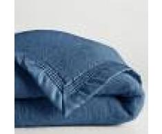 LA REDOUTE INTERIEURS Manta 100% lana virgen Woolmark 600 g/m² AZUL