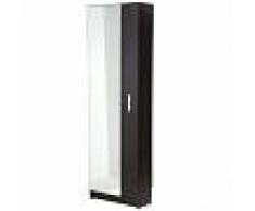 Mueble zapatero espejo Danubio 56AB Wengué
