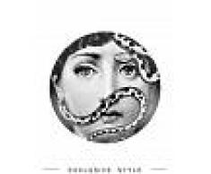 Fornasetti Plato decorativo Unisex