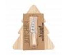 Maisons du Monde Tabla de quesos de hevea y cuchillo de acero