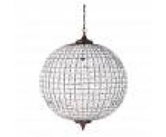 Maisons du Monde Lámpara de techo bola de metal de color oxidado con lágrimas