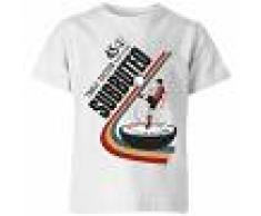 Subbuteo Camiseta Subbuteo Fútbol de Mesa 45 - Niño - Blanco - 11-12 años - Blanco