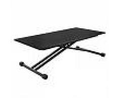 Duke Oferta Limitada Mesa de centro elevable Duke, negro mate