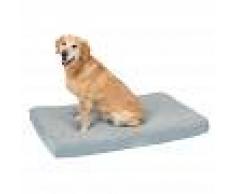zooplus Exclusive Colchón ortopédico Memory gris para perros - 100 x 65 x 9,5 cm (L x An x Al) (perro)