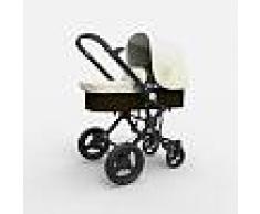 BABY ACE Cochecito Baby Ace 042 Chasis Negro + Base Choco + Set Lona Fresh