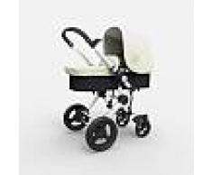 BABY ACE Cochecito Baby Ace 042 Chasis Plata + Base Negra + Set Lona Fresh