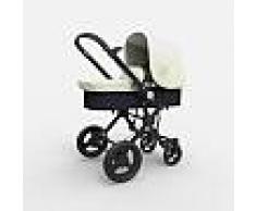 BABY ACE Cochecito Baby Ace 042 Chasis Negro + Base Negra + Set Lona Fresh
