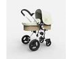 BABY ACE Cochecito Baby Ace 042 Chasis Plata + Base Arena + Set Lona Fresh