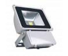 LEDBOX Proyector led de exterior microled 80w blanco cálido