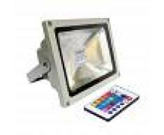 LEDBOX Proyector led de exterior microled 30w rgb rgb