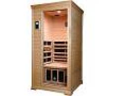 HealthYUKANE Sauna Infrarrojos LOW EMF 1 Persona Hemlock Hipoalergénico