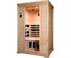 HealthYUKANE Sauna Infrarrojos 2 Plazas Baja Radiación Electromagnética en Hemlock