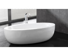 MobilierMoss Bañera oval color blanco Basilia