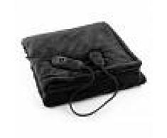 Klarstein Dr. Watson XL Manta eléctrica 120 W lavable 180x130cm micro fibra negra