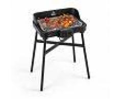 Klarstein Grillkern Parrilla eléctrica 1900+800 W Elemento calefactor doble ReflectorBoost