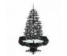 OneConcept Everwhite Árbol de Navidad con sistema de nevado 180cm LED Música Adornos