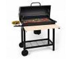OneConcept GQ5-Beefbutler Smoker Barbacoa de carbón vegetal