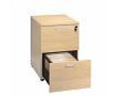Archivador madera 2 cajones para carpetas colgantes