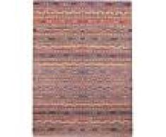 benuta TRENDS Alfombra de tejido plano Jelle Multicolor 200x290 cm - Alfombra lisa para cocina, corredor y pasillo - fácil de limpiar