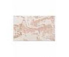 benuta PLUS Alfombrilla de baño Luis Beige/Cobre 70x120 cm - Alfombra para cuarto de baño