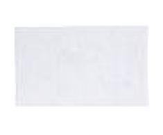 benuta PLUS Alfombrilla de baño Bamboo Blanco 70x120 cm - Alfombra para cuarto de baño