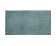 benuta PLUS Alfombrilla de baño Lahty Turquesa 80x150 cm - Alfombra para cuarto de baño