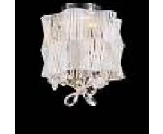 Kosiluz Elegante Lámpara de araña LED - Cristal y Cromo - Cassiopee