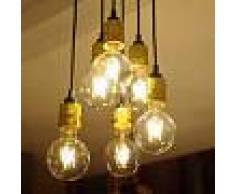 Kosiluz Lámpara de araña estilo estudio grande 6 luces - Sekka