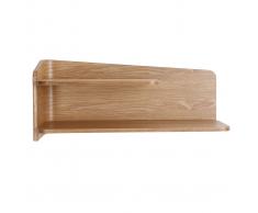 Estantería de pared fresno 70 cm NORDECO