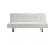 Sofá convertible de diseño blanco CHARLESTON