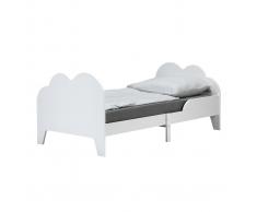 Cama infantil evolutiva nube color blanco AERO
