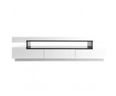 Mueble TV lacado blanco LIVO