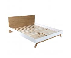 Cama 160*200 diseño escandinavo HELIA