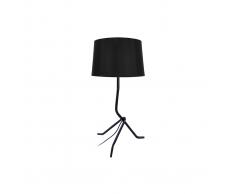 Lámpara de mesa diseño acero negra DANDY