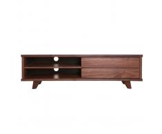 Mueble TV diseño nogal FIFTIES